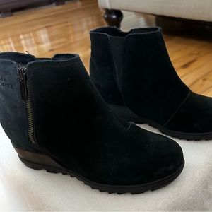 Sorel Evie Black/Black 6.5